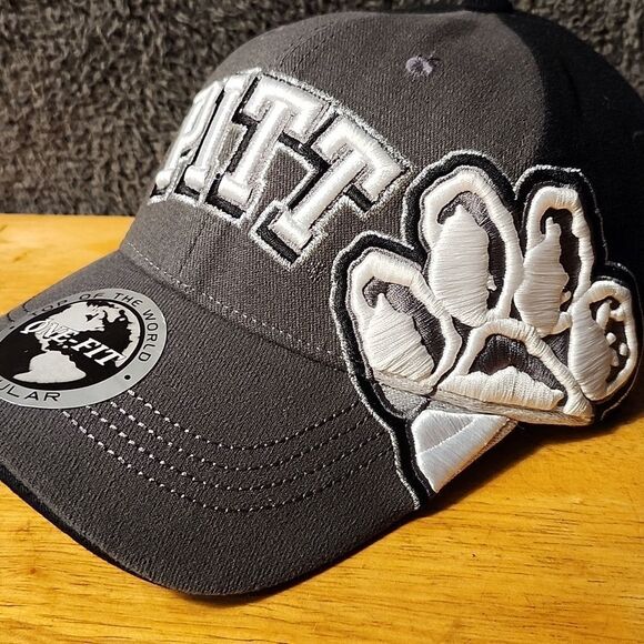 Top of the World University of Pittsburgh Panthers Pitt Stretchfit Hat - New - Picture 2 of 7